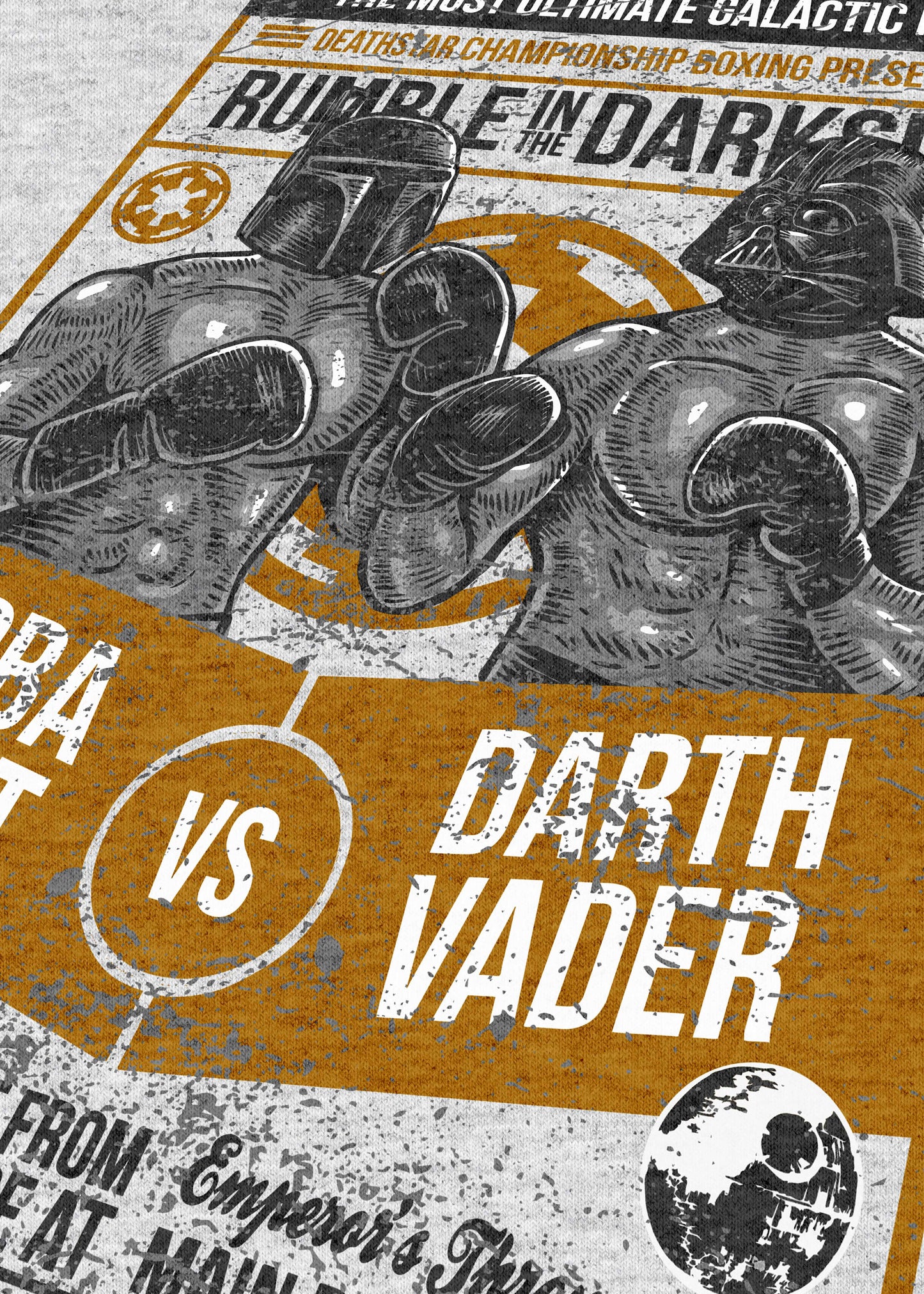 dark side match tee