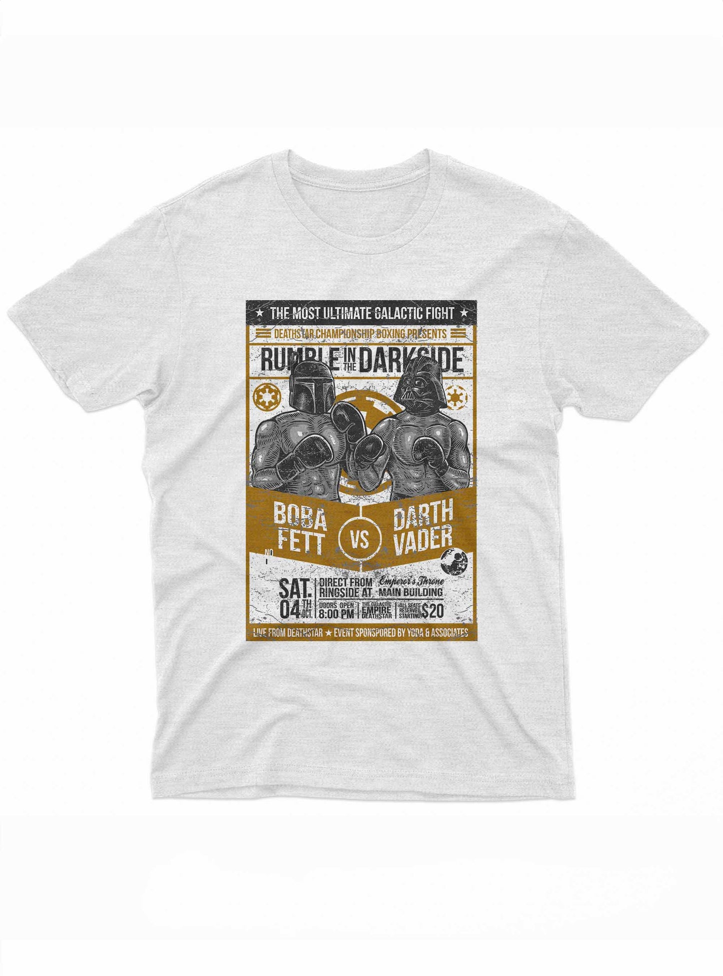 dark side match tee