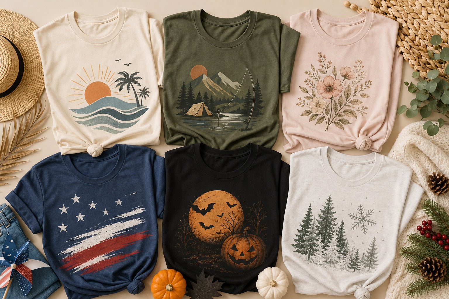 Holiday & Seasonal Tees collection image for GeekCove apparel and graphic tees