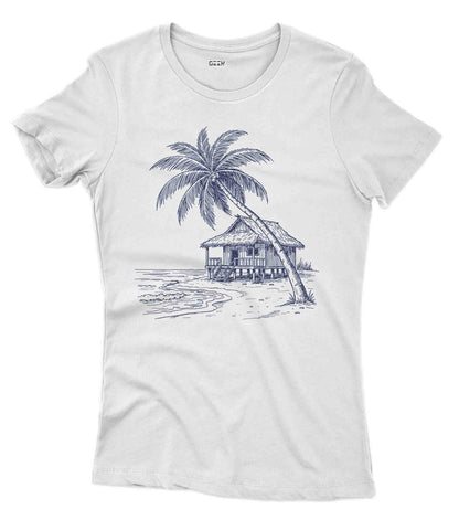 beach bungalow Tee