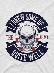 Bold Military Skull Tee
