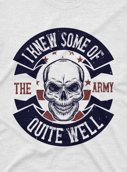 Bold Military Skull Tee