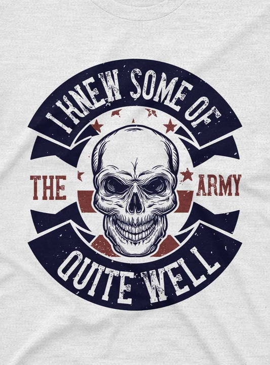 Bold Military Skull Tee