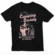 Camping Society Tee GeekCove apparel product mockup