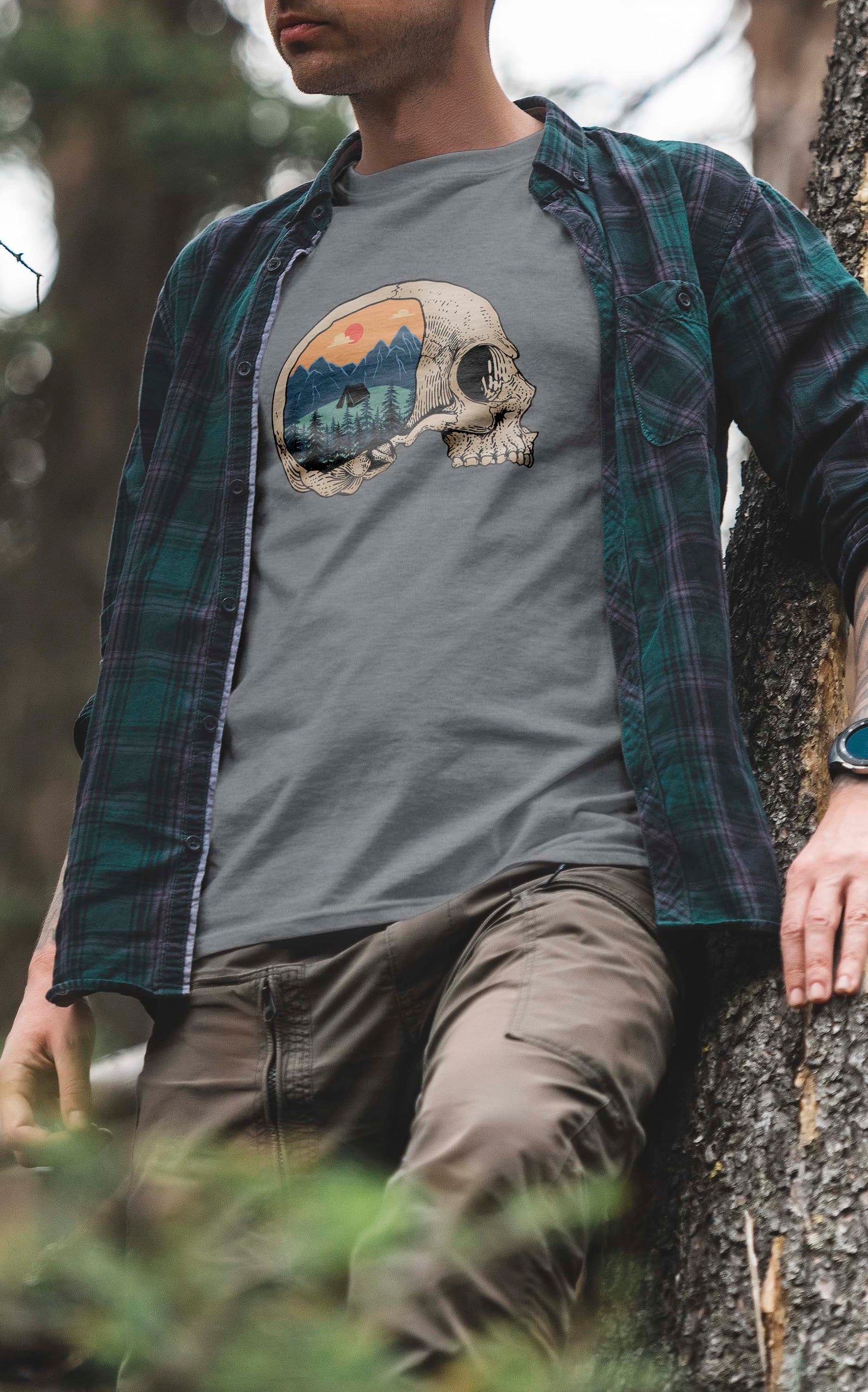 camping to fear tee