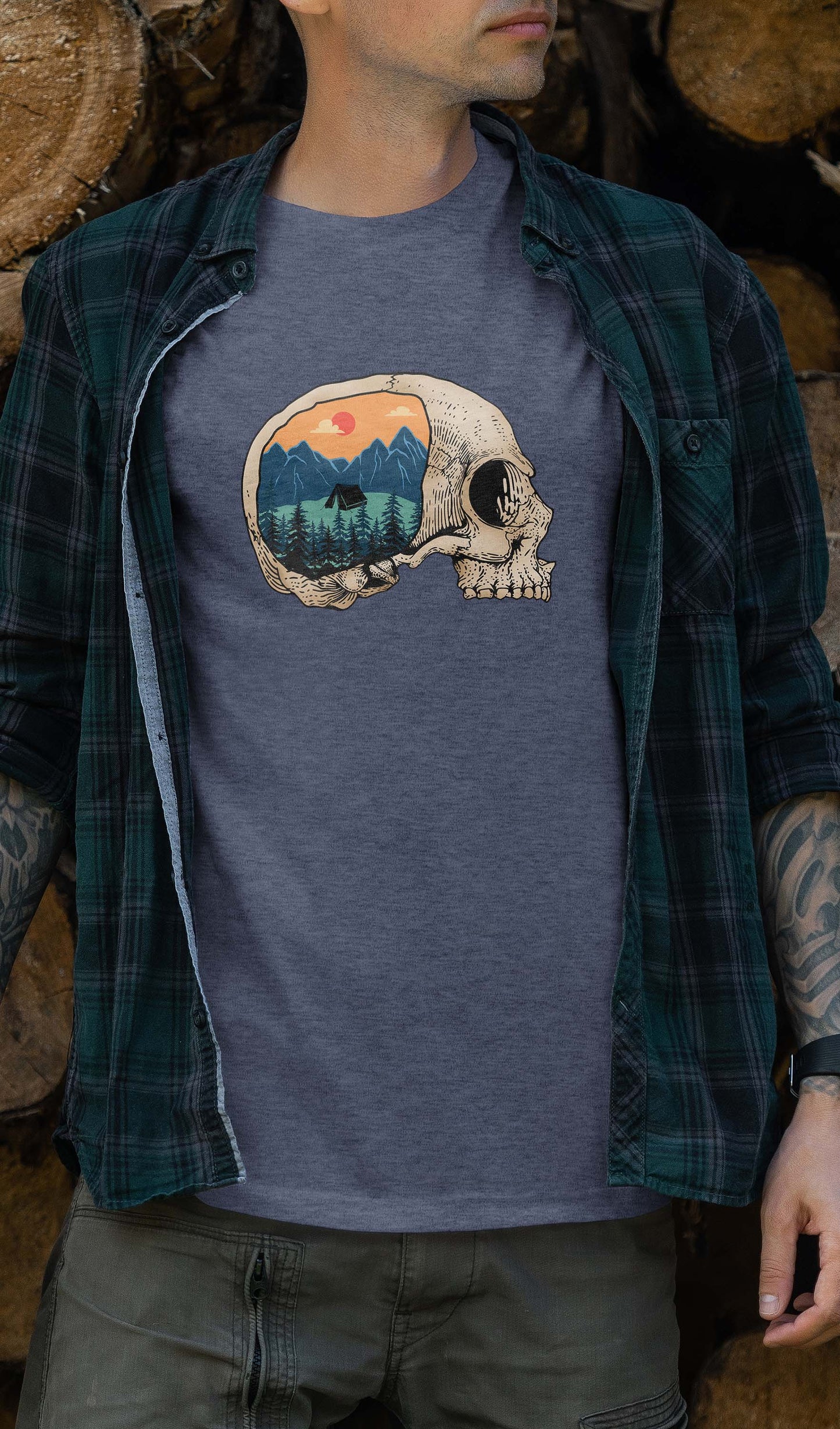 camping to fear tee