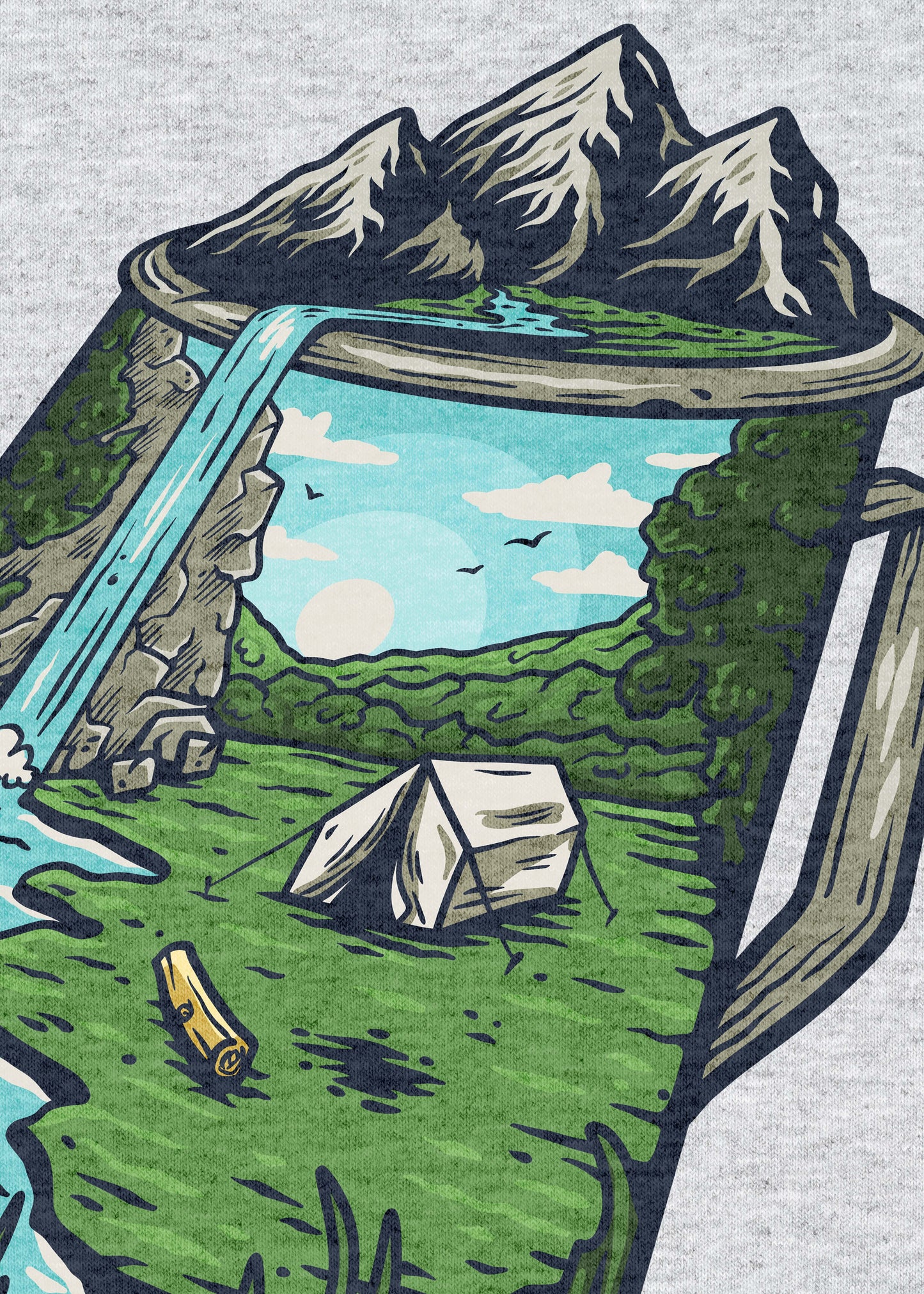 campsite dreams tee