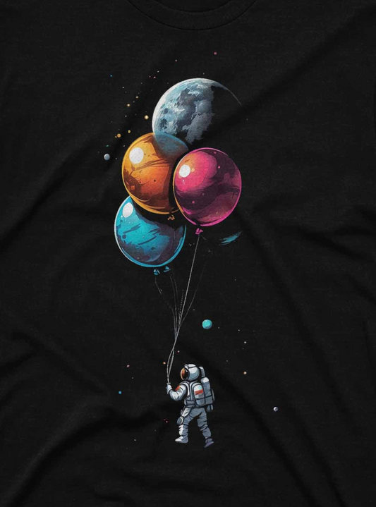 Cosmic Balloon Adventure Tee