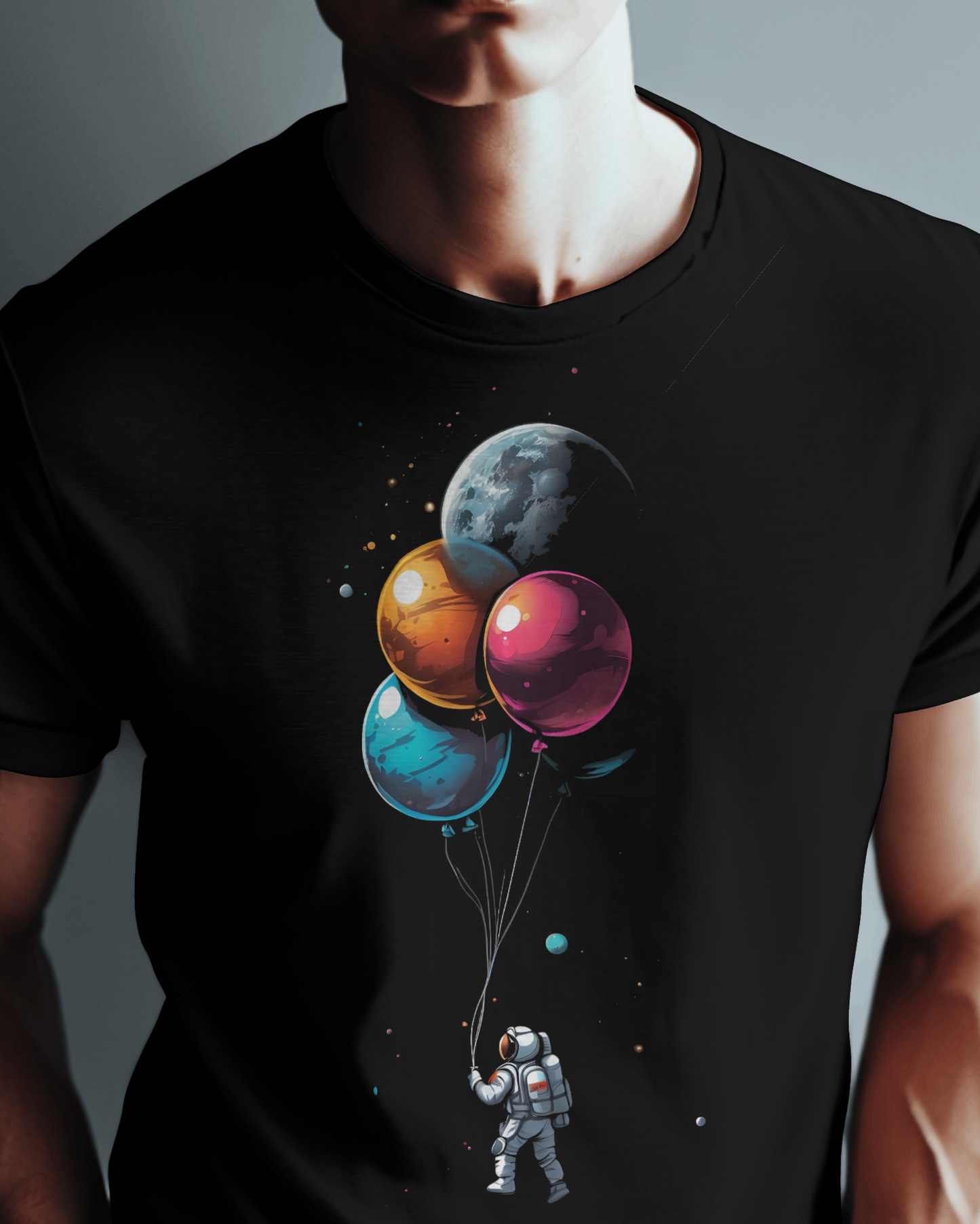 cosmic balloon adventure tee