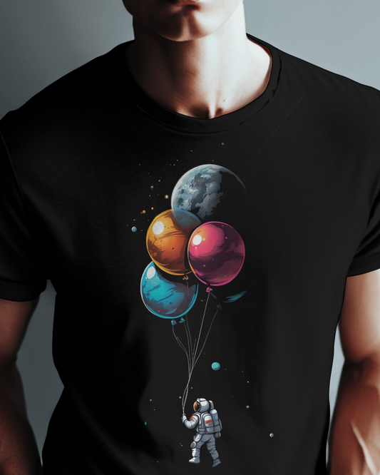 Cosmic Balloon Adventure Tee