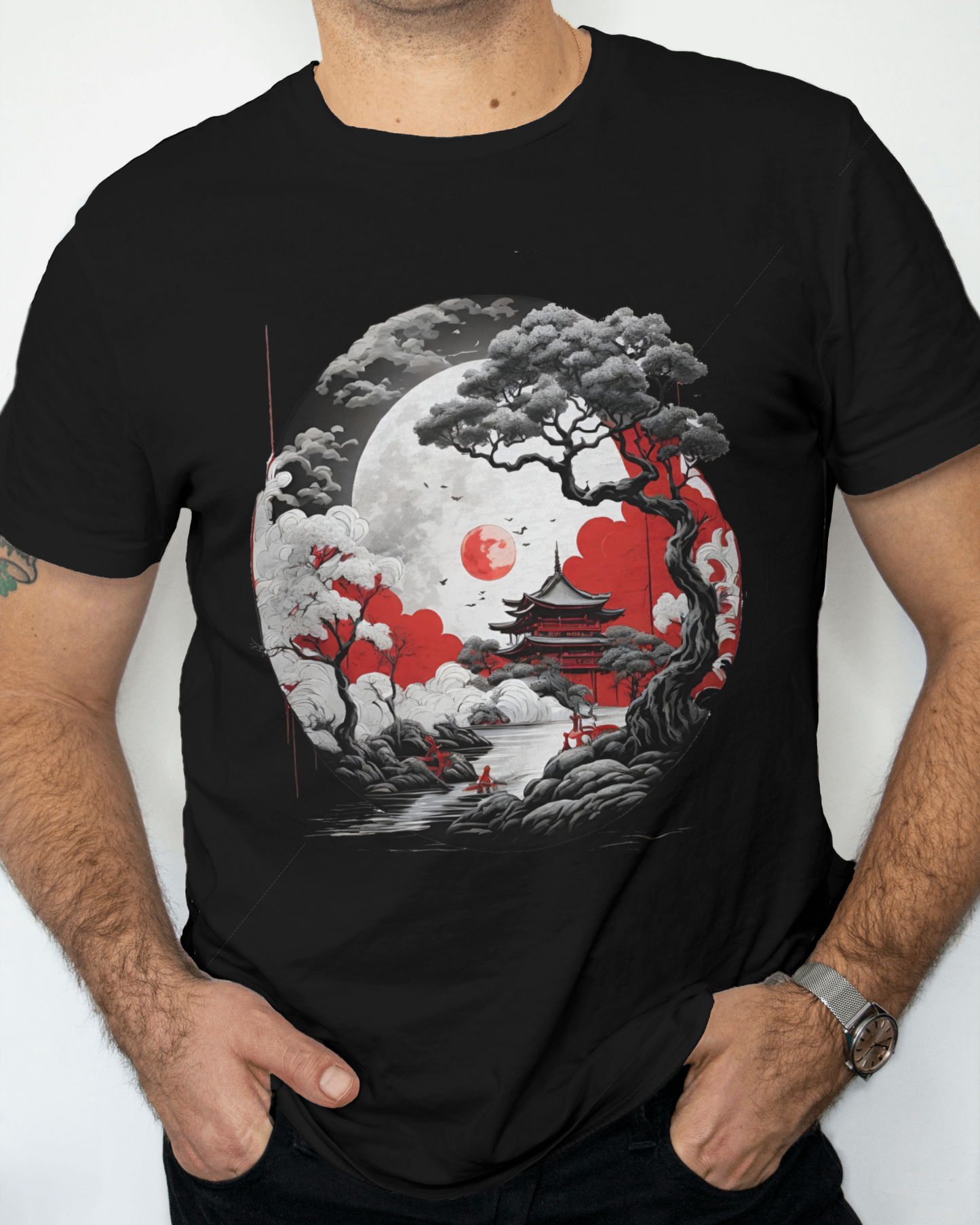 serene moonlight tee