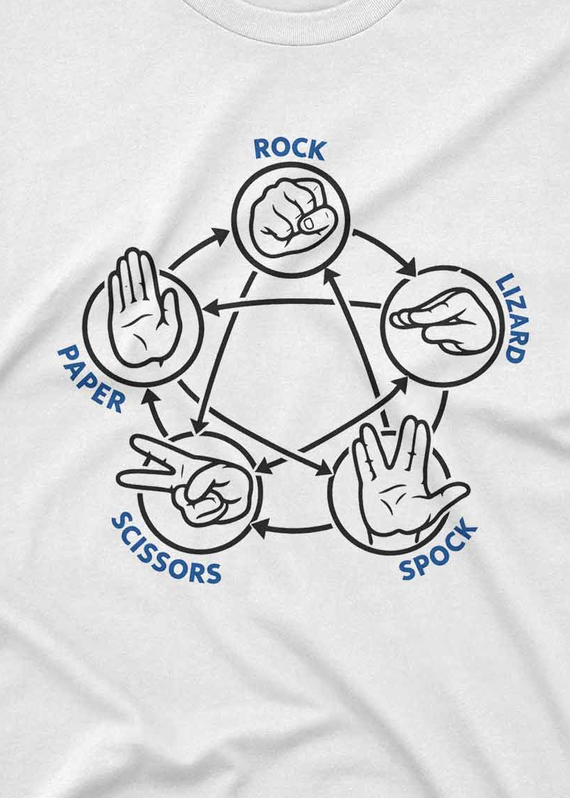 Geek humor t shirt featuring logic game symbols and bold custom inks