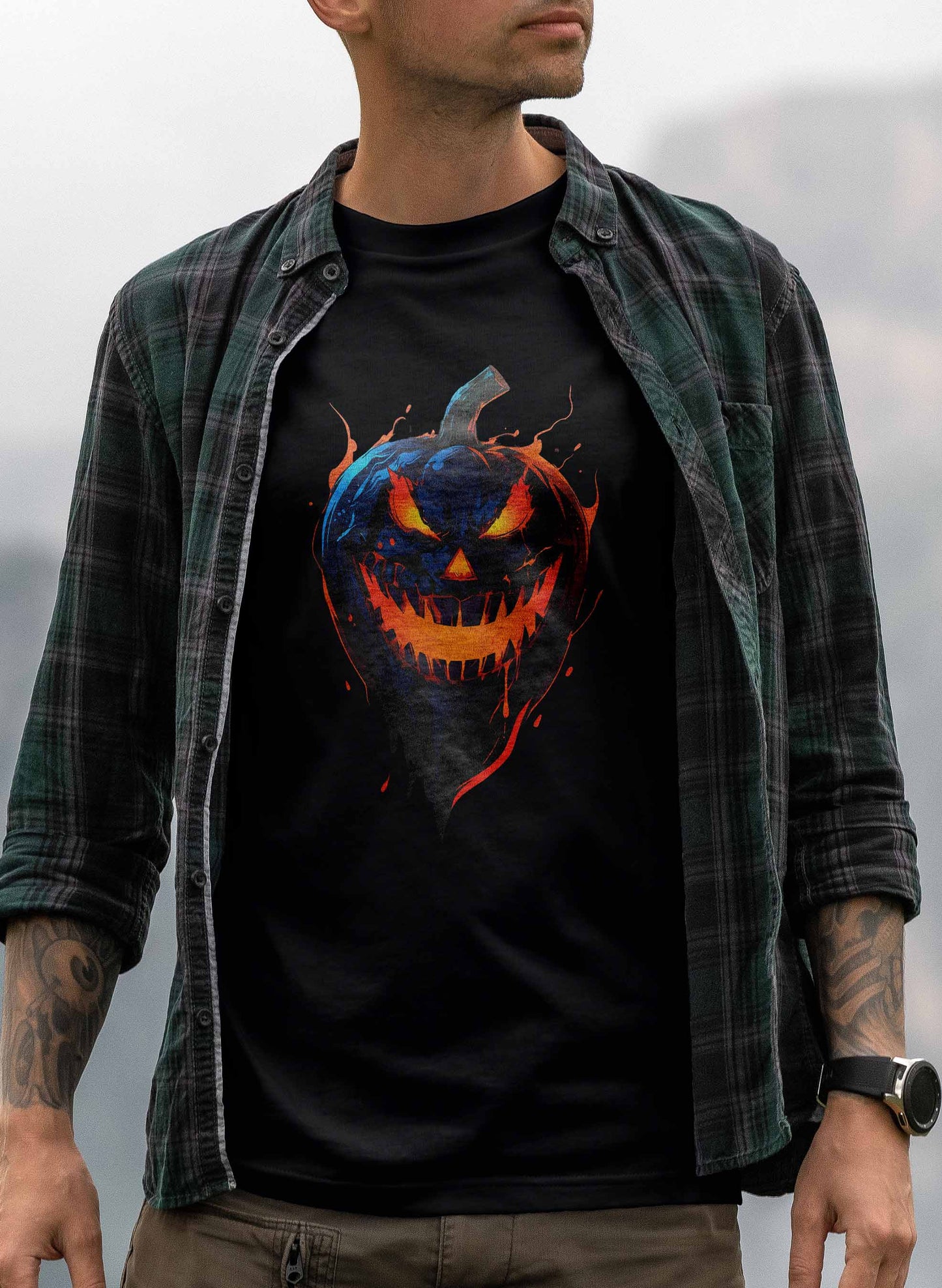 haunted pumpkin tee