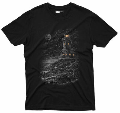 Moonlit Lighthouse Tee