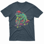 iguana skater tee featuring Iguana Skater Tee original GeekCove artwork