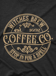Witches Brew Tee GeekCove apparel product mockup