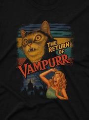 Vampurr Tee GeekCove apparel product mockup