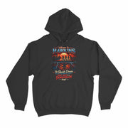 Retro sci fi hoodie featuring Welcome to Hawkins design and eerie artwork
