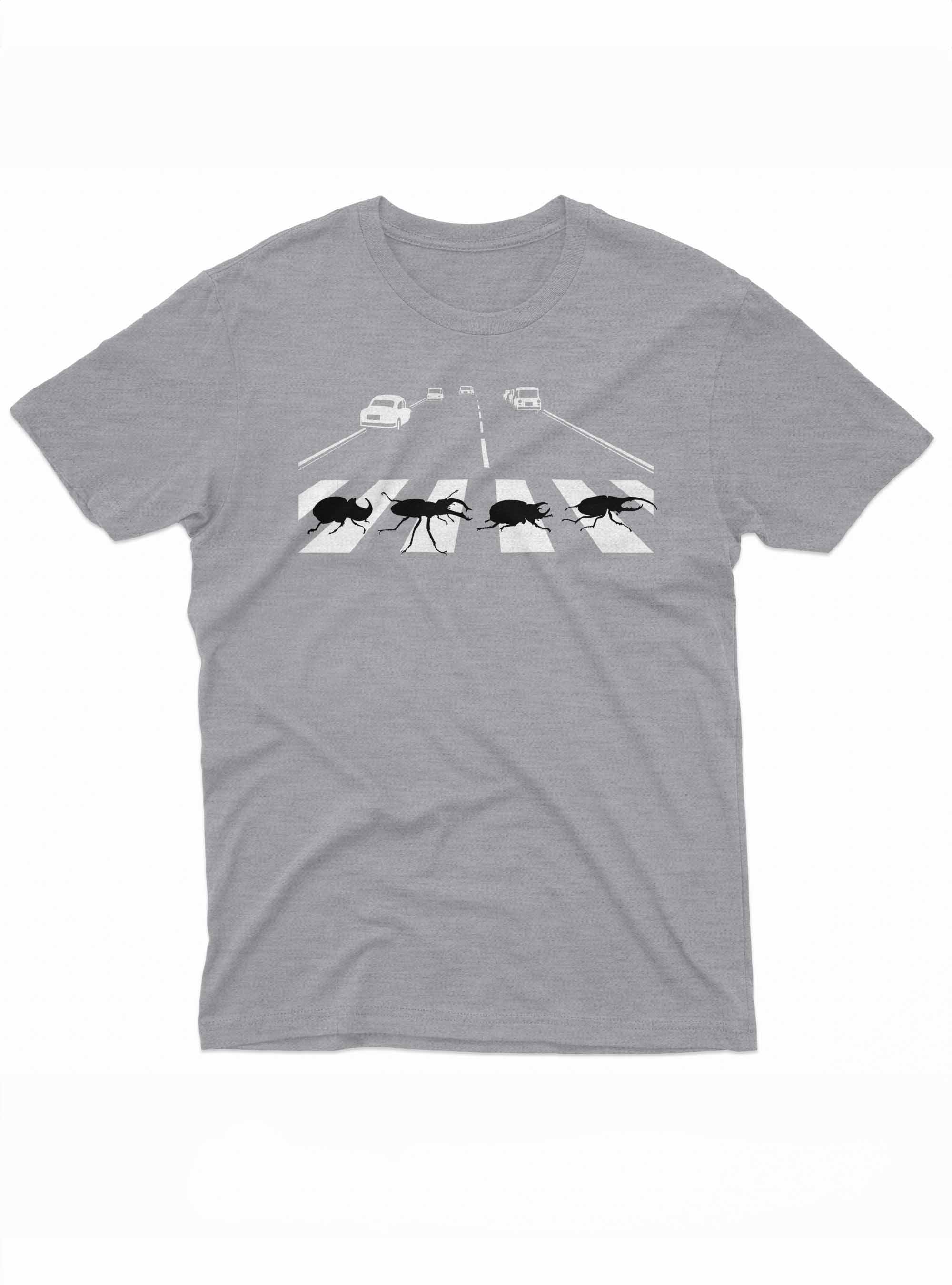 abbey road beetles tee featuring Abbey Road Beetles Tee original GeekCove artwork