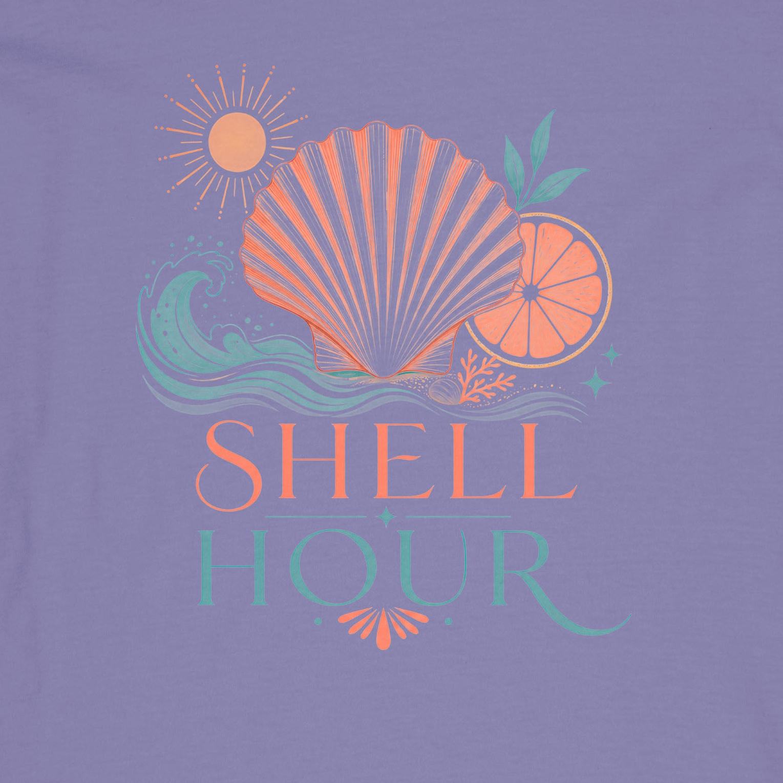 Shell Hour Women’s Vee Neck Tee product image