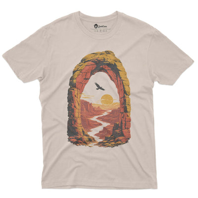 Desert Arch Canyon Men’s Crew Neck Tee
