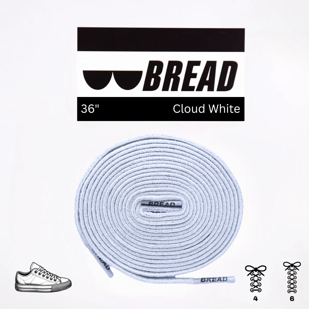 Cloud White in 36” Sparkly with original GeekCove graphic print
