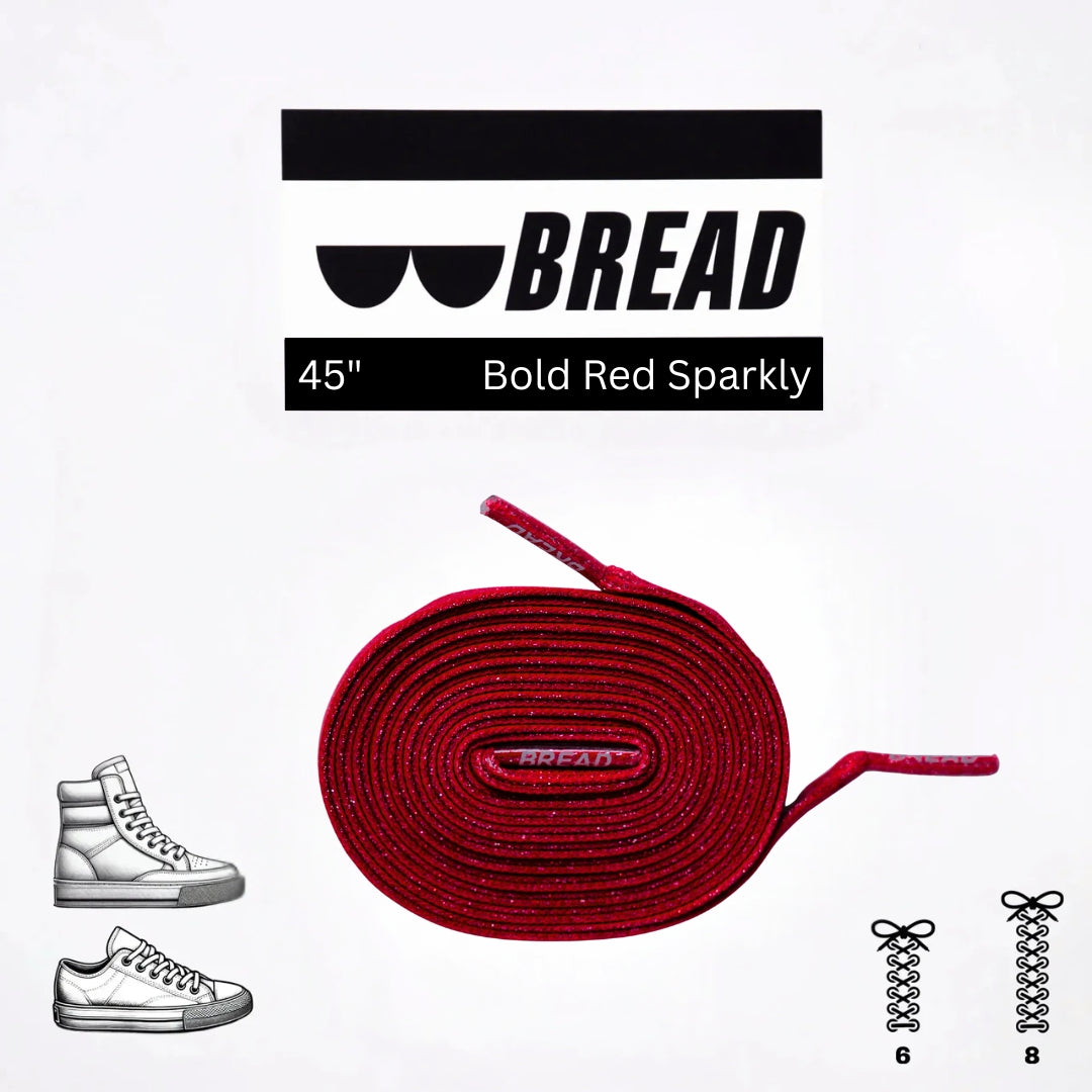 Bold Red in 45" Sparkly with original GeekCove graphic print