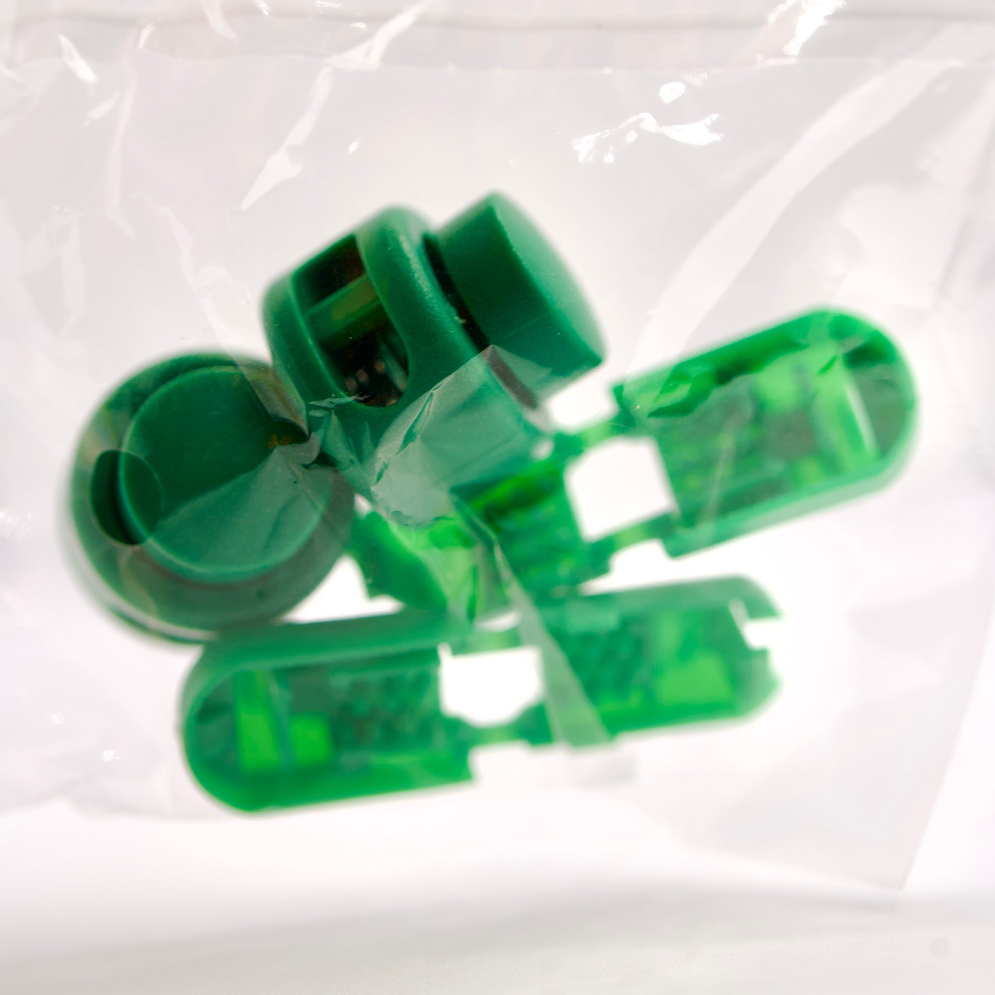 Clip Lace Accessories in Ivy Green with original GeekCove graphic print