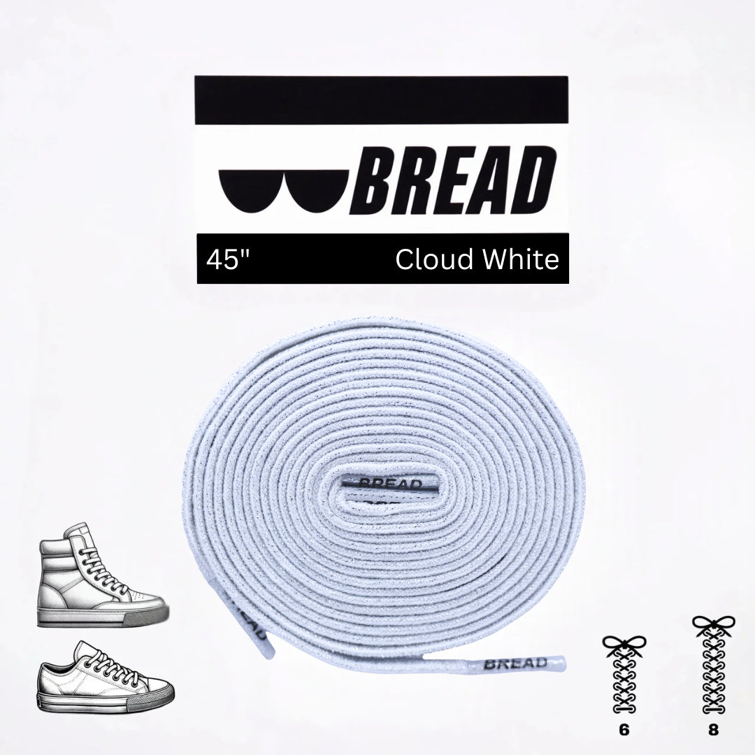 Cloud White in 45” Sparkly with original GeekCove graphic print