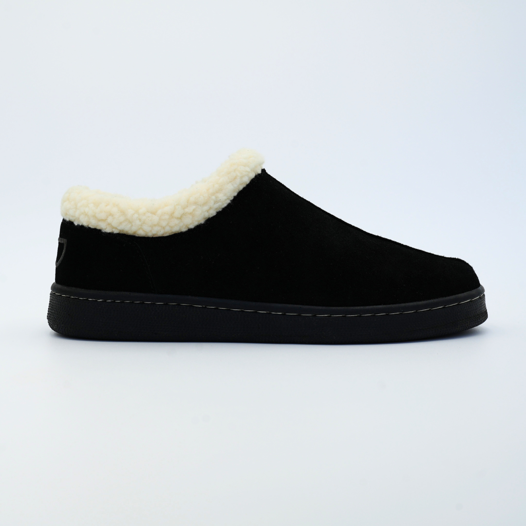 Women's Ashton Slipper in Midnight Toast with original GeekCove graphic print