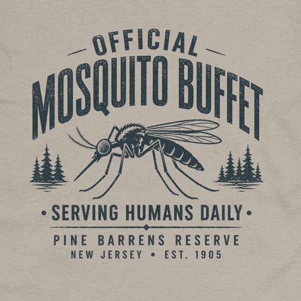 Mosquito Buffet Crew Neck Tee original GeekCove product image