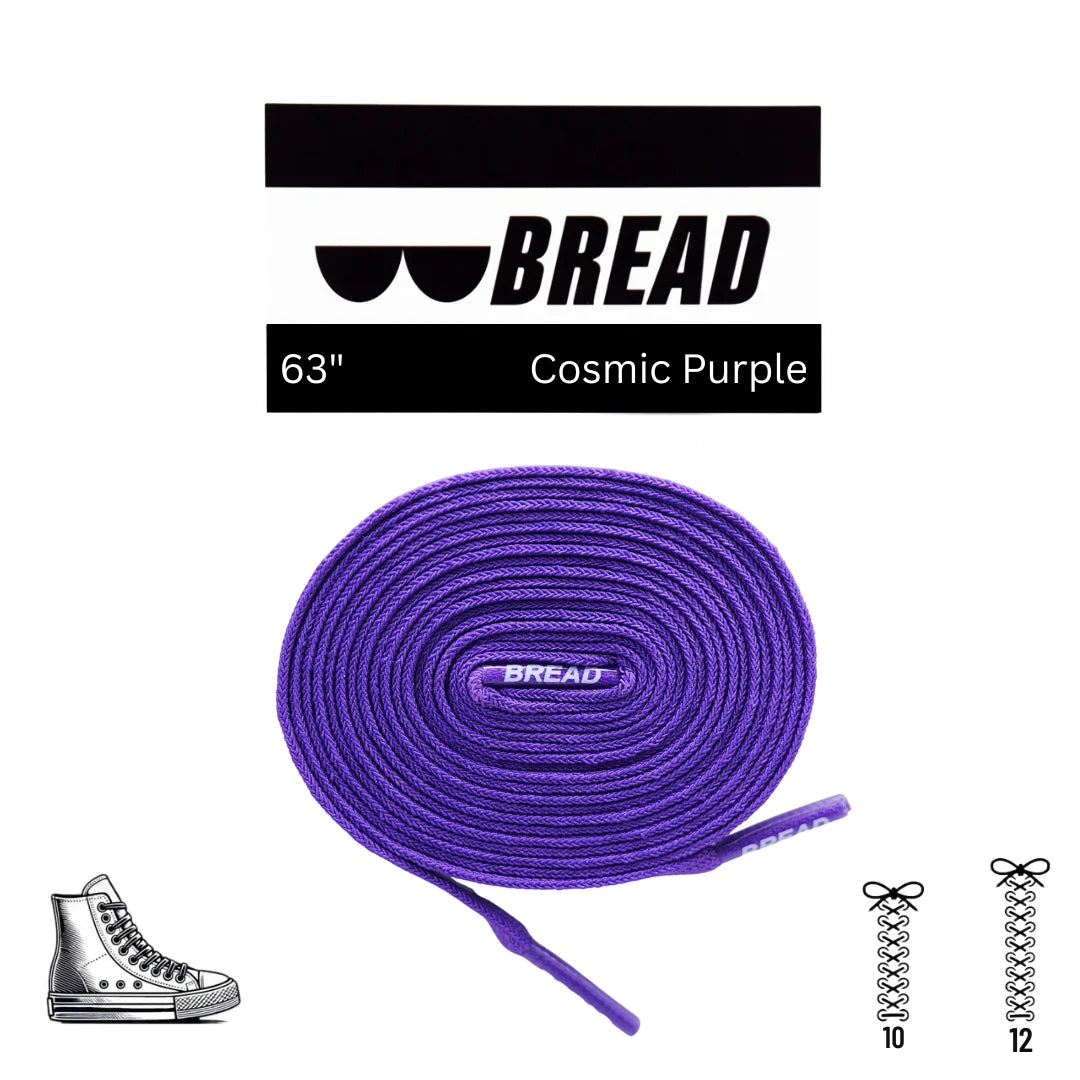 Cosmic Purple in 63" with original GeekCove graphic print