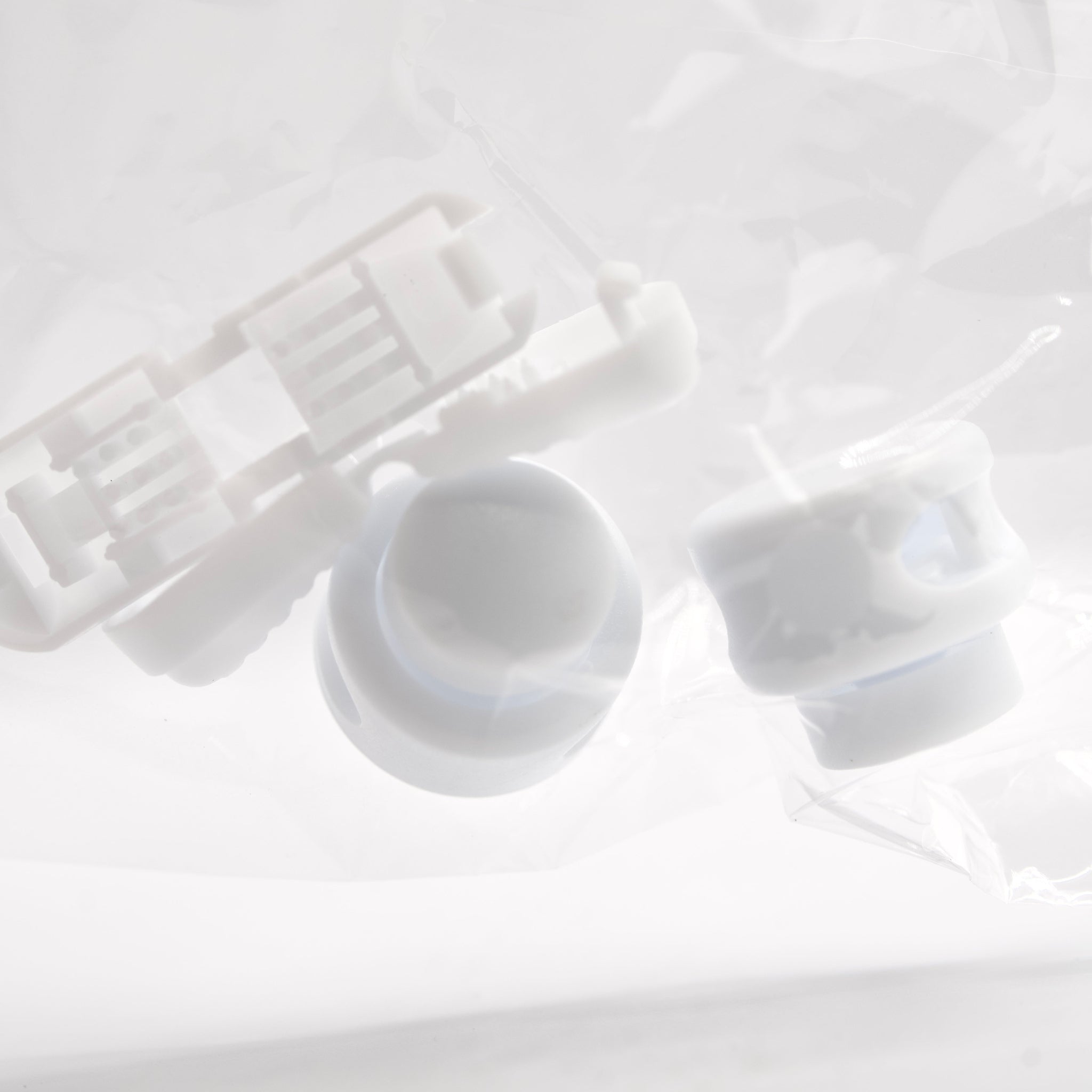 Clip Lace Accessories in Cloud White with original GeekCove graphic print