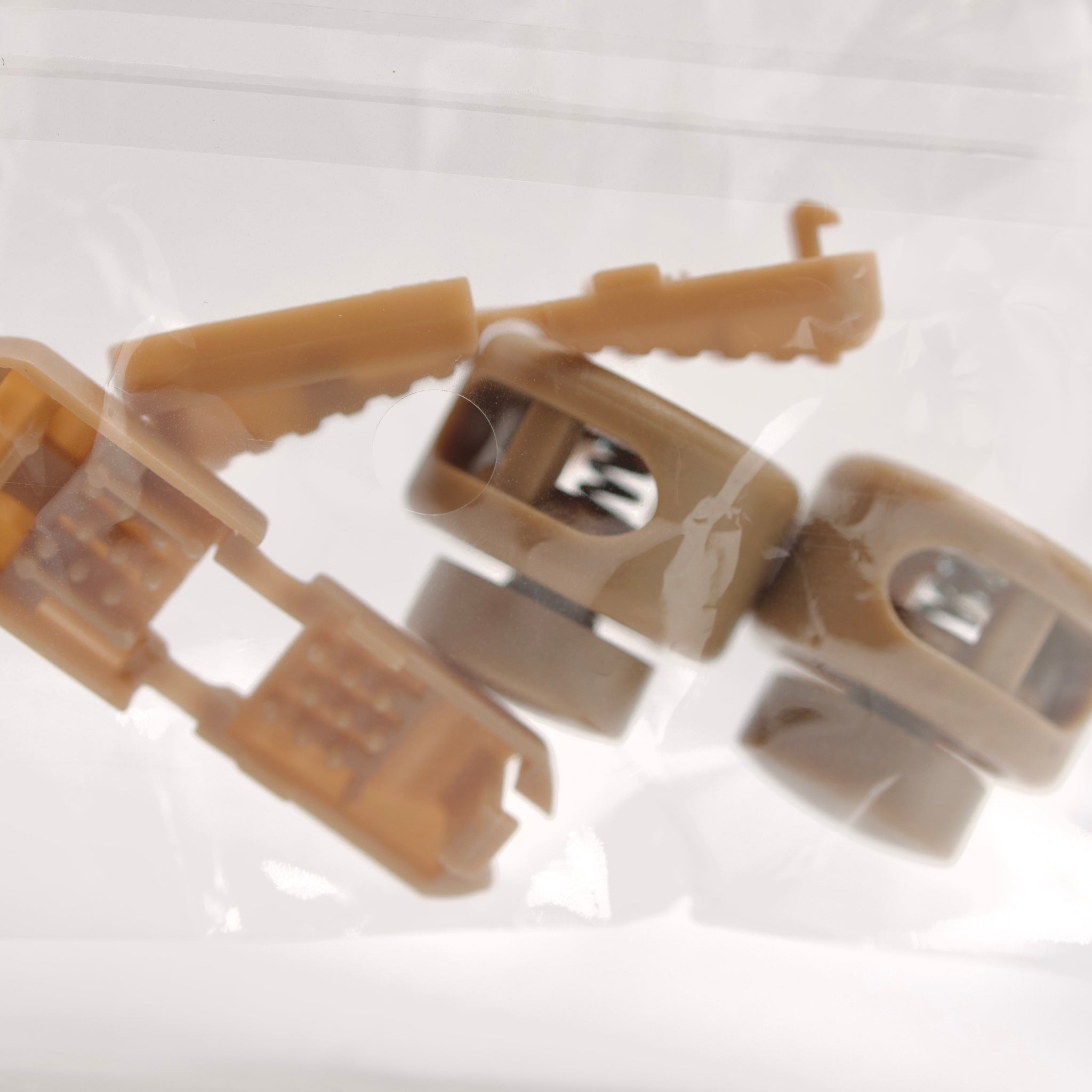 Clip Lace Accessories in Coyote Brown with original GeekCove graphic print