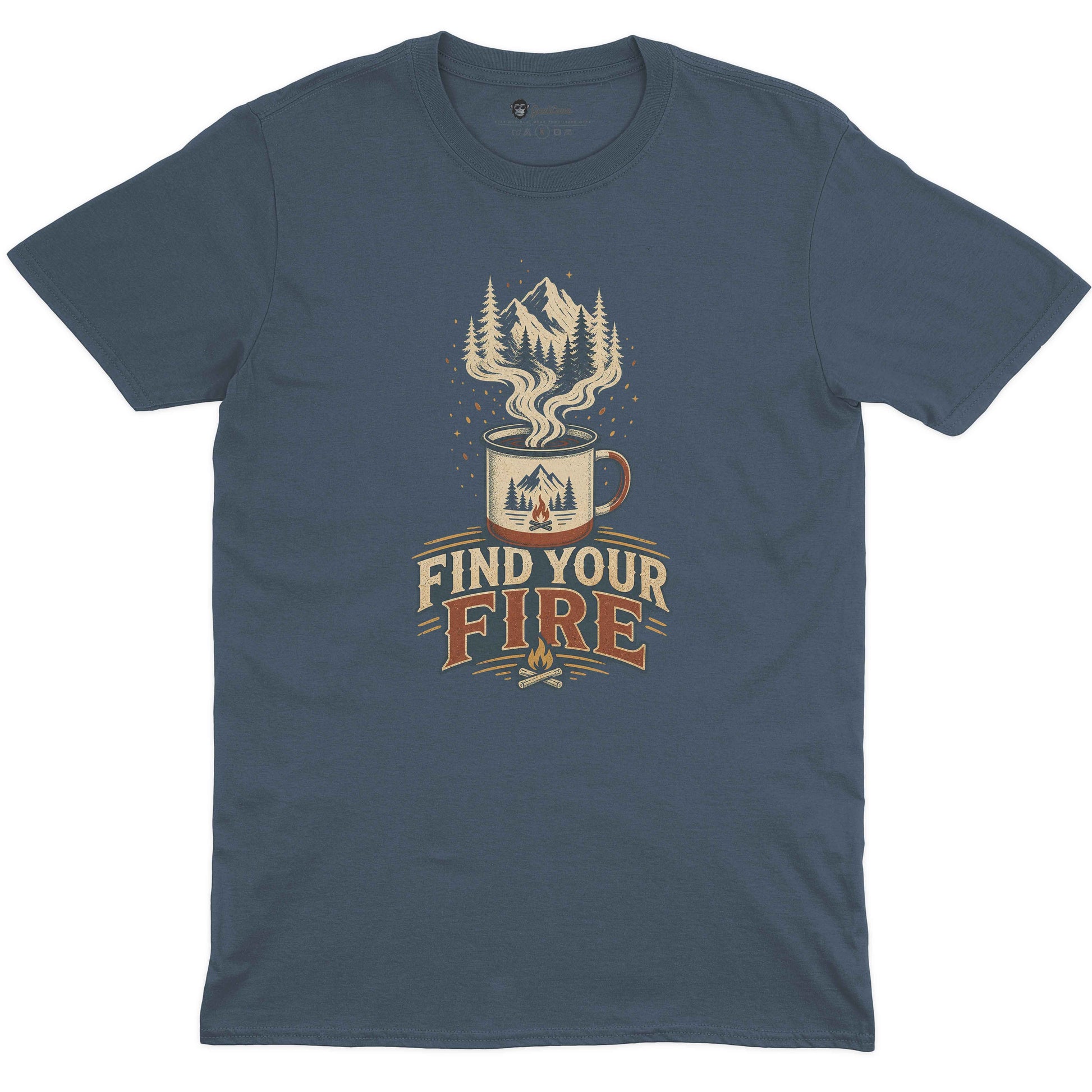 Find Your Fire Camping Crew Neck Tee product image