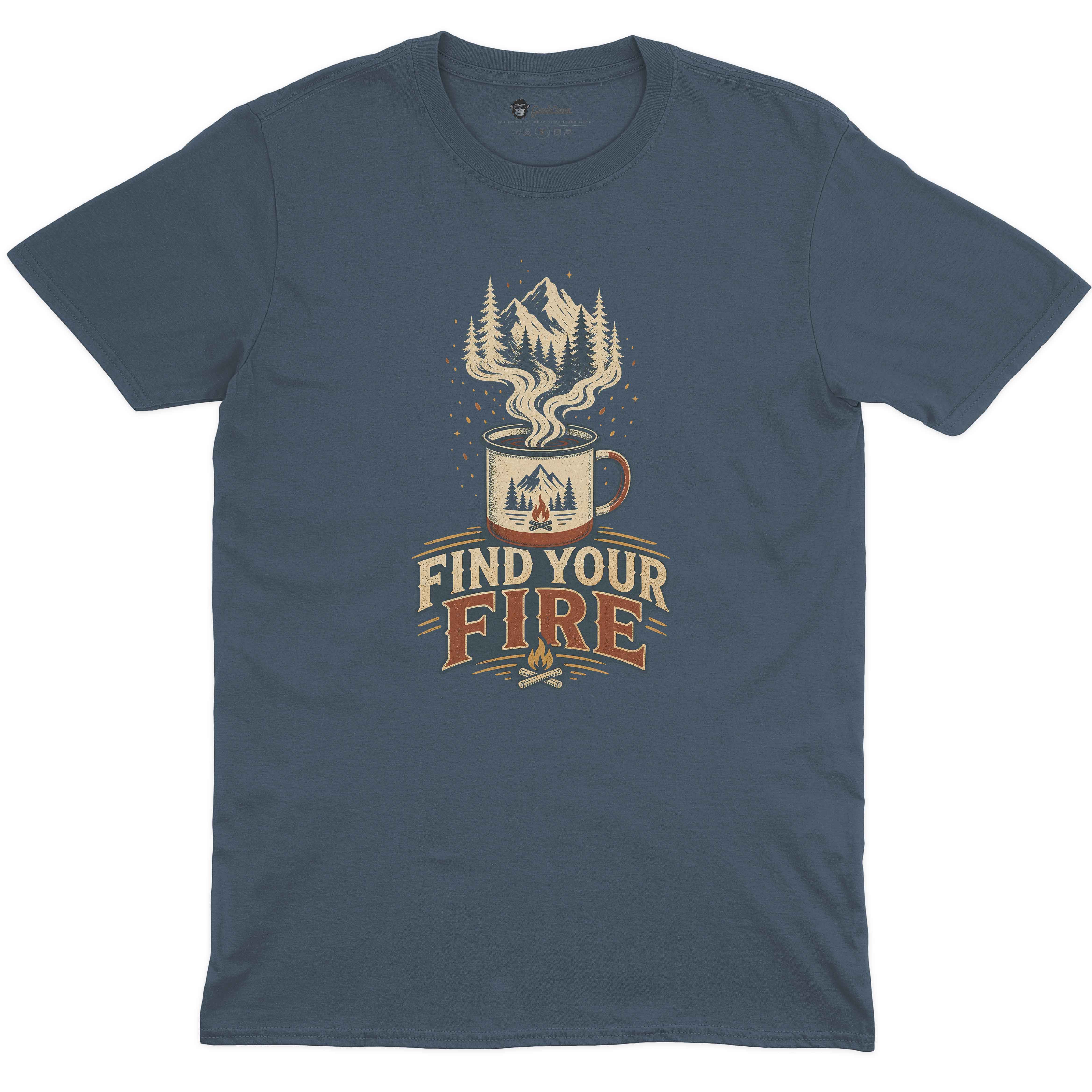 Find Your Fire Camping Crew Neck Tee product image