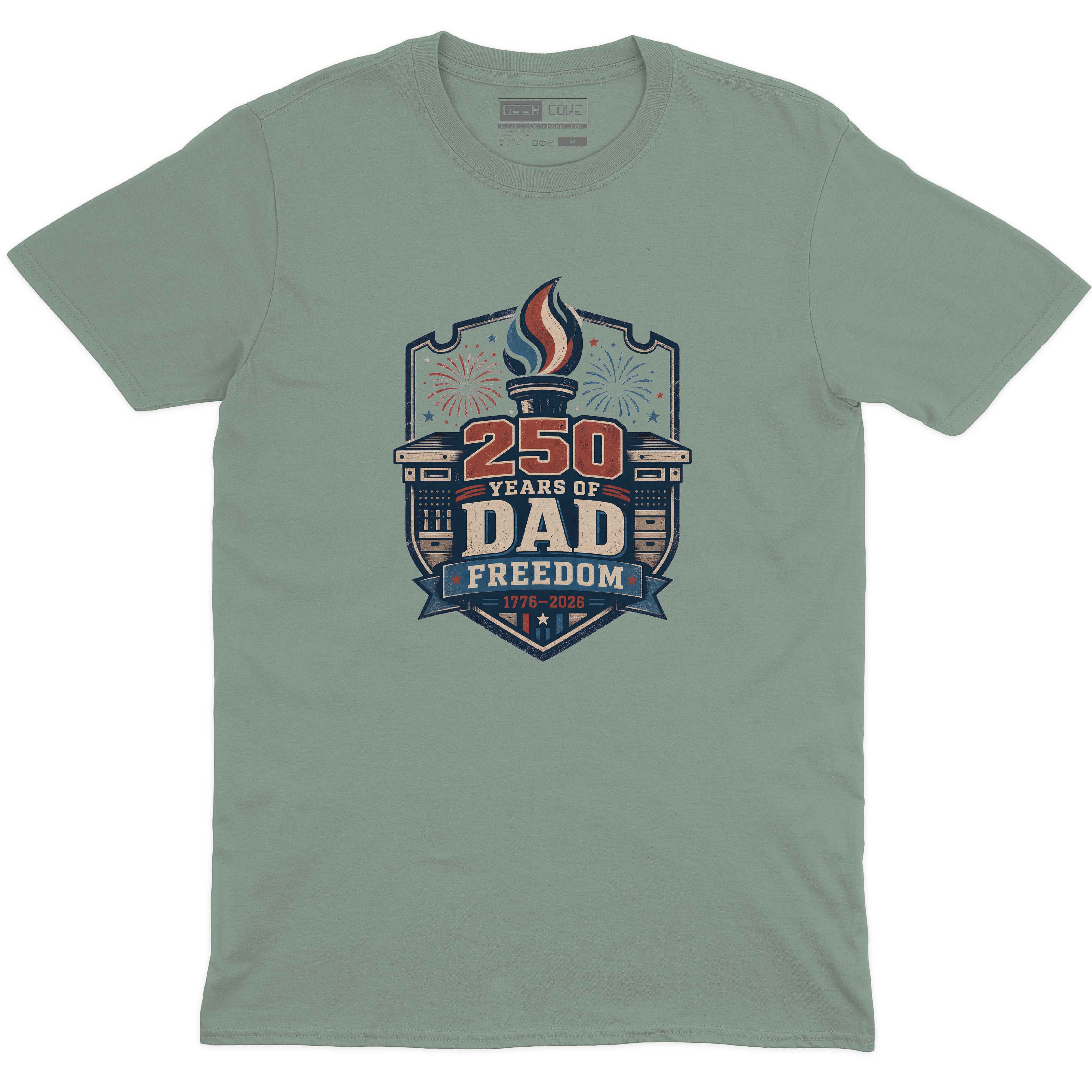 250 Years of Dad Crew Neck Tee product image