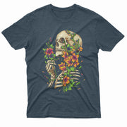 floral death tee featuring Floral Death Tee original GeekCove artwork